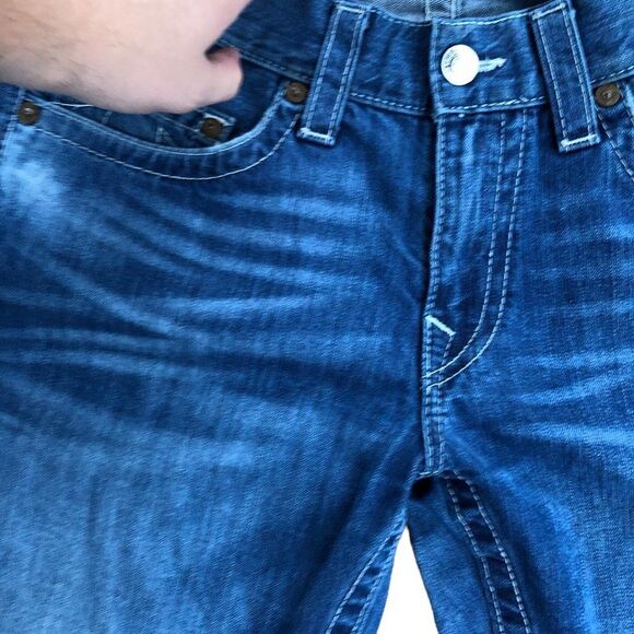 Vintage True Religion Jeans Size 34 BOBBY Blue - Picture 8 of 10
